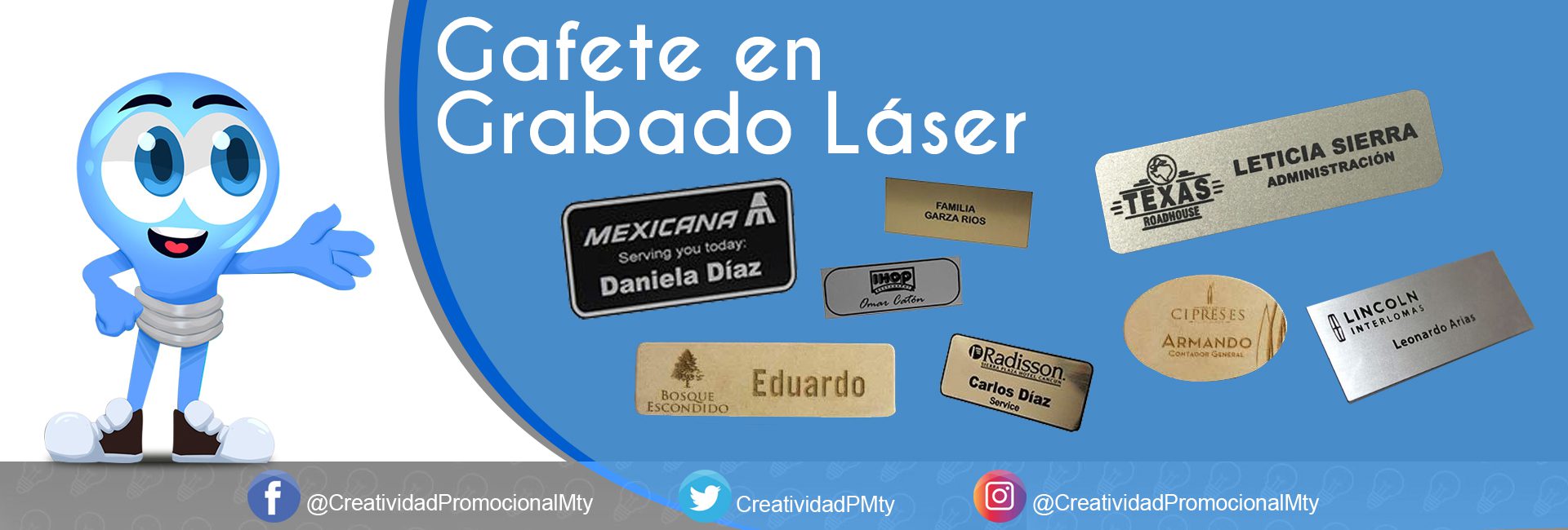 Láser y router - Creatividad Promocional de Monterrey
