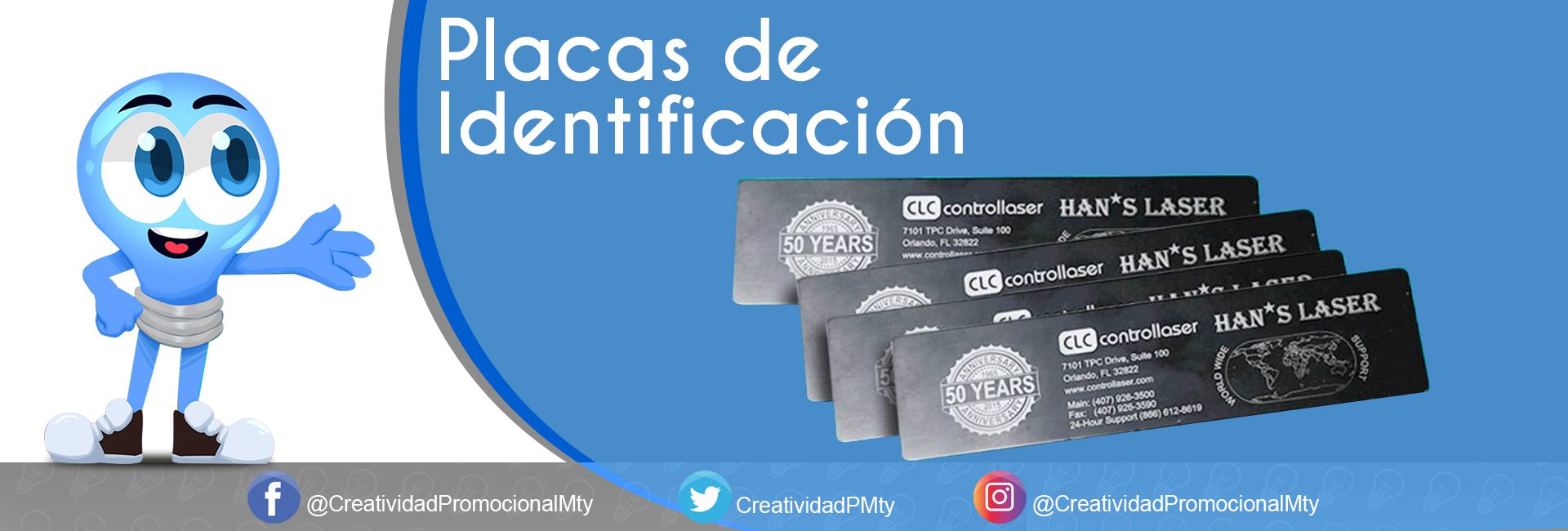 placa de identificacion - Creatividad Promocional de Monterrey