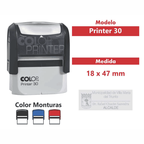 sello automático printer 30