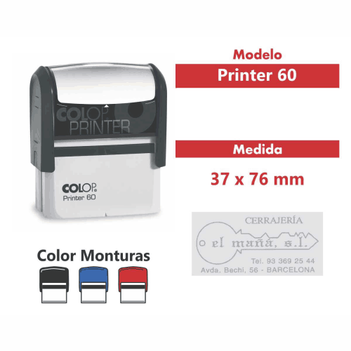 sello automático printer 60