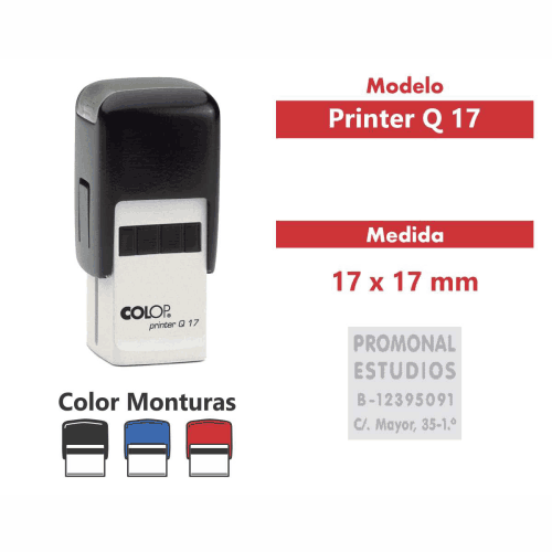 sello automático printer q 17