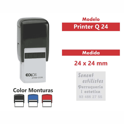sello automático printer q 24