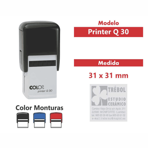 sello automático printer q 30